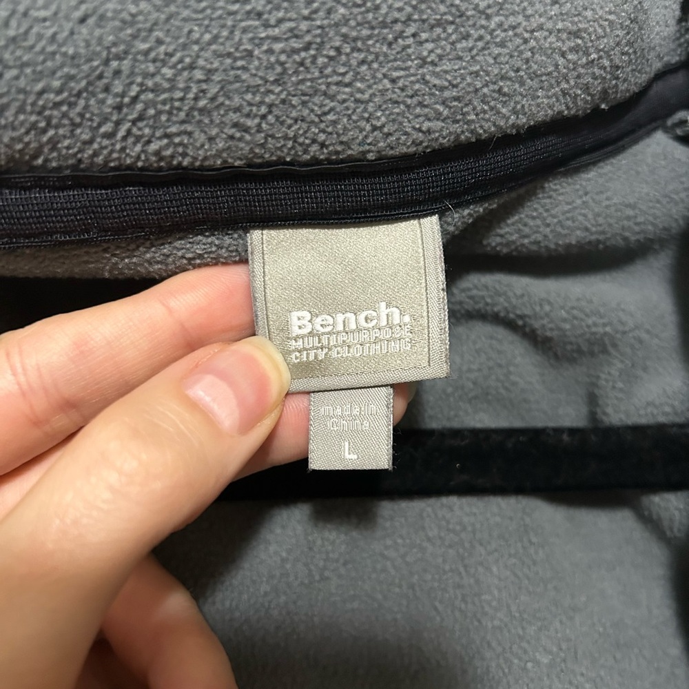 Bench Black Longline Softshell Fleeced Lined Hood… - image 2